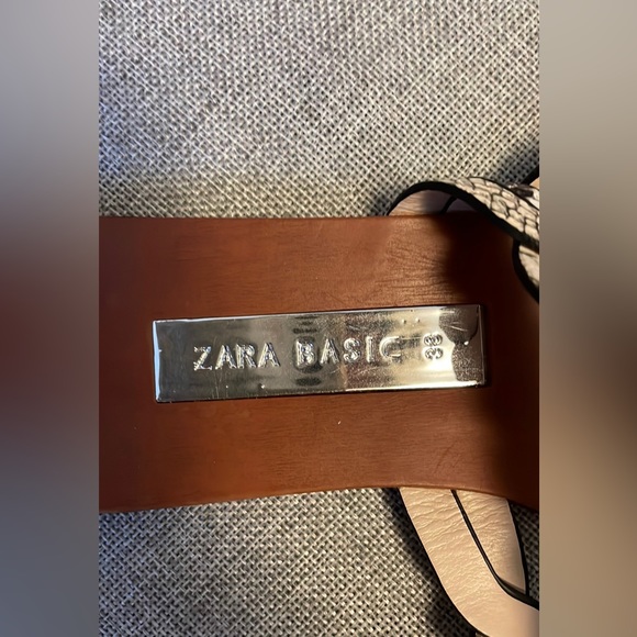 ZARA Printed slides. Size 38. - Picture 2 of 8